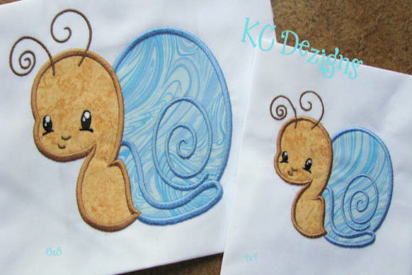 Baby Bug Snail: A Playful, Versatile Embroidery Design for Small Shops