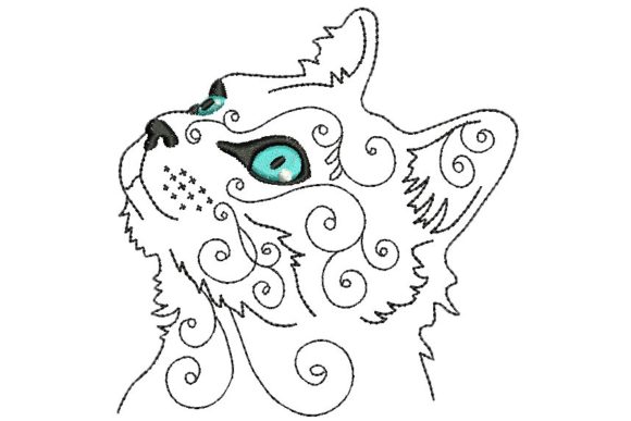 Cat 2: A Charming, Versatile Embroidery for Meaningful Handmade Gifts