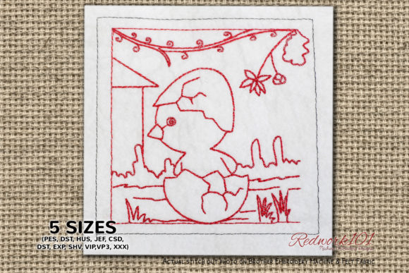 Cute Cartoon Chick Review for Real Embroidery Projects