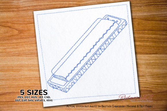 Harmonica Embroidery Design Review