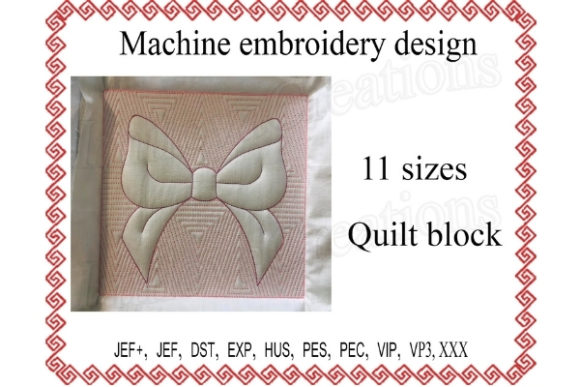 Quilt Block Ribbon