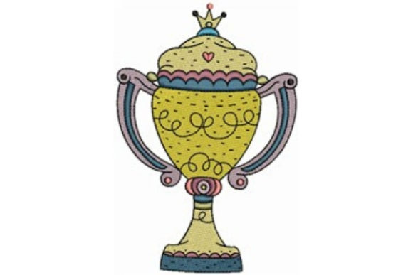 Trophy Prize: A Thoughtful Embroidery Design for Meaningful Gifts
