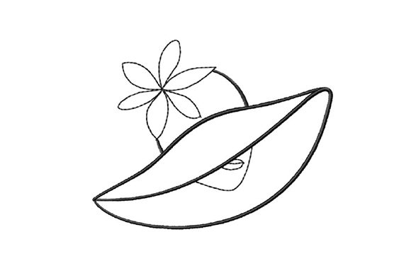 Woman Head in Hat: A Minimalist Embroidery Review