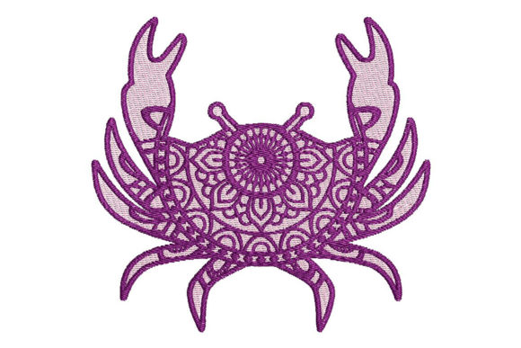 Zodiac Cancer Mandala Style
